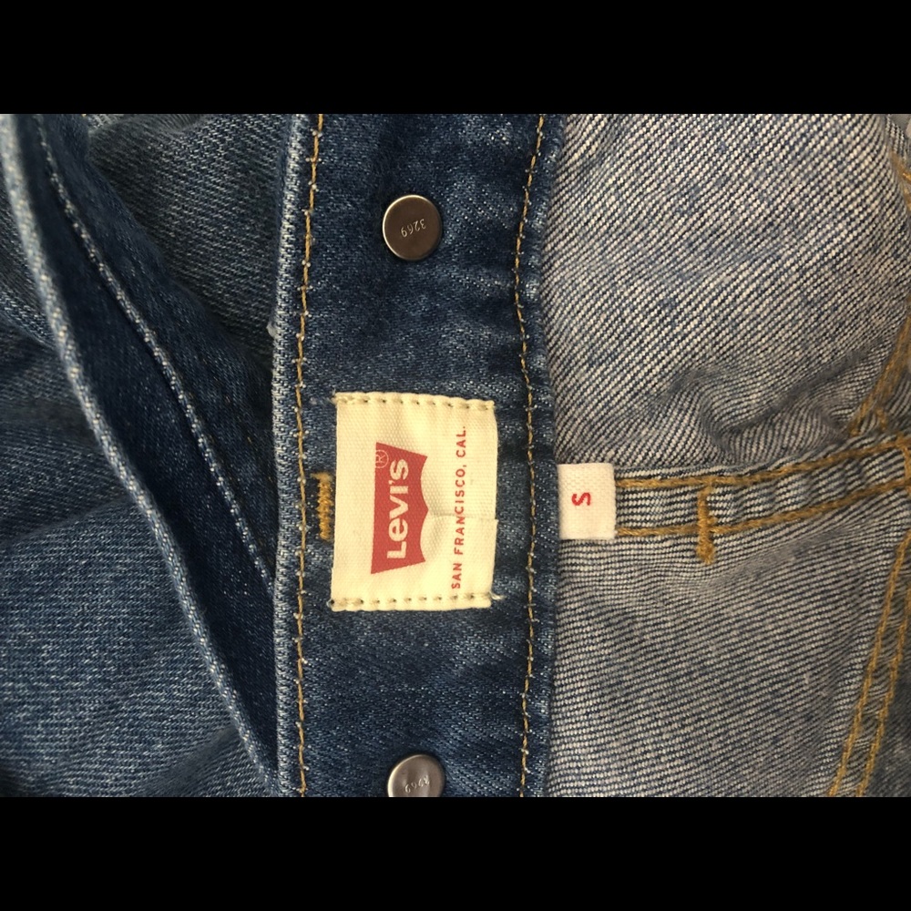 Anthropologie Levi’s heritage overalls wmns S NWOT - Picture 8 of 8